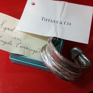 Vintage Tiffany Cuff Bracelet by Angela Cummings